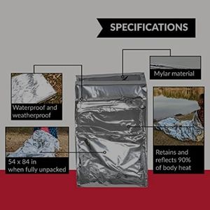 Mylar emergency blanket